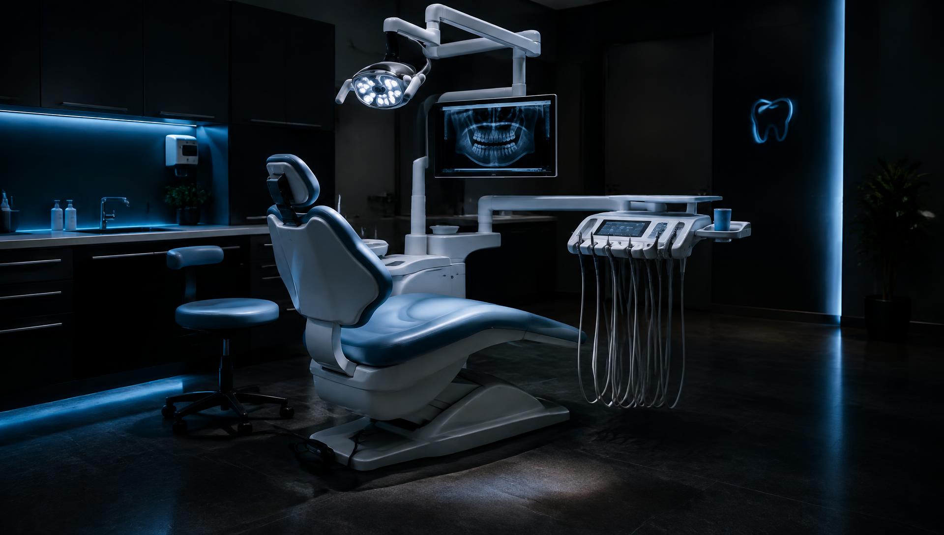 Consultório odontológico moderno da RASVI Odontologia